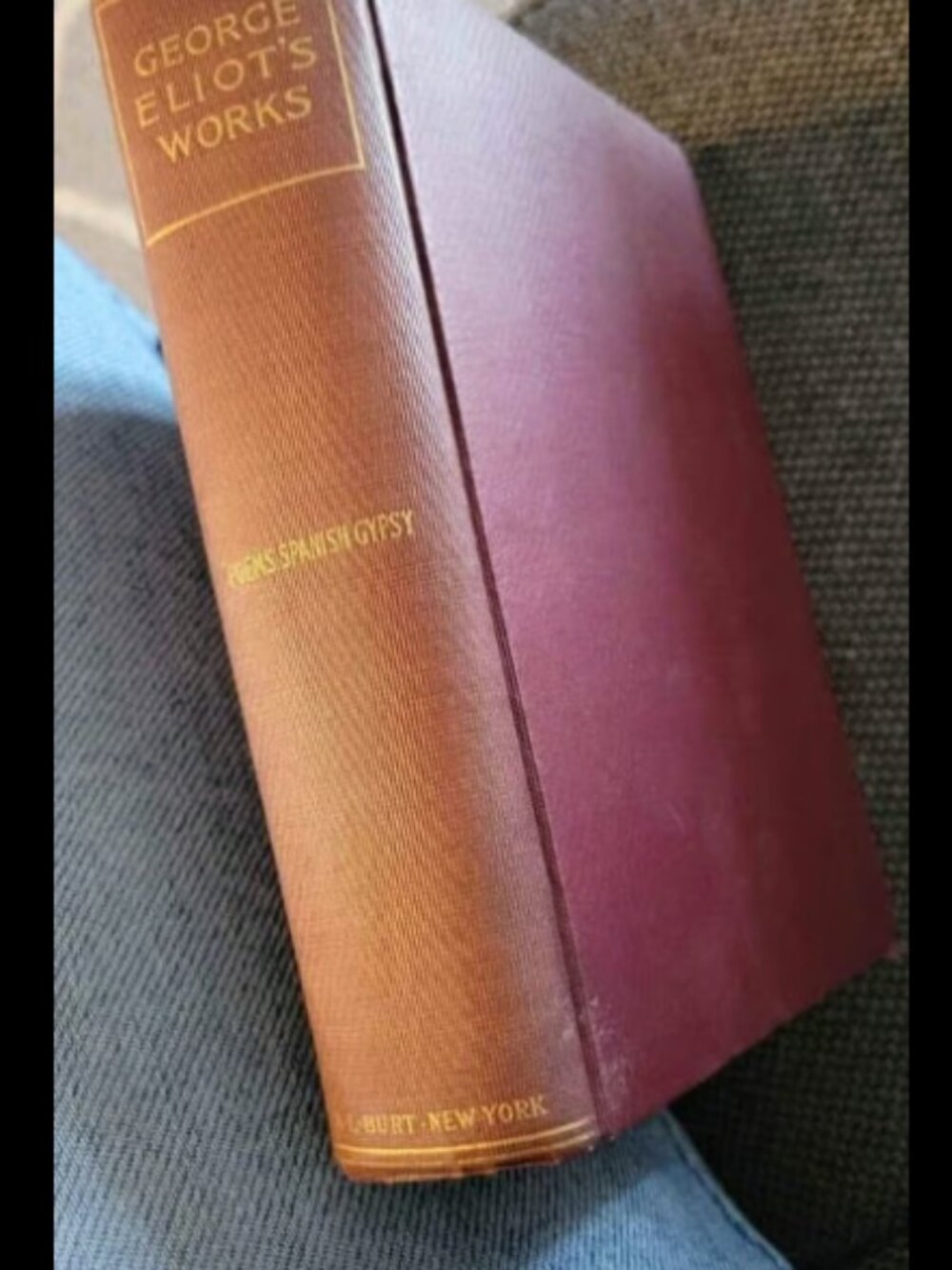 George eliot's works poems Spanish gypsy